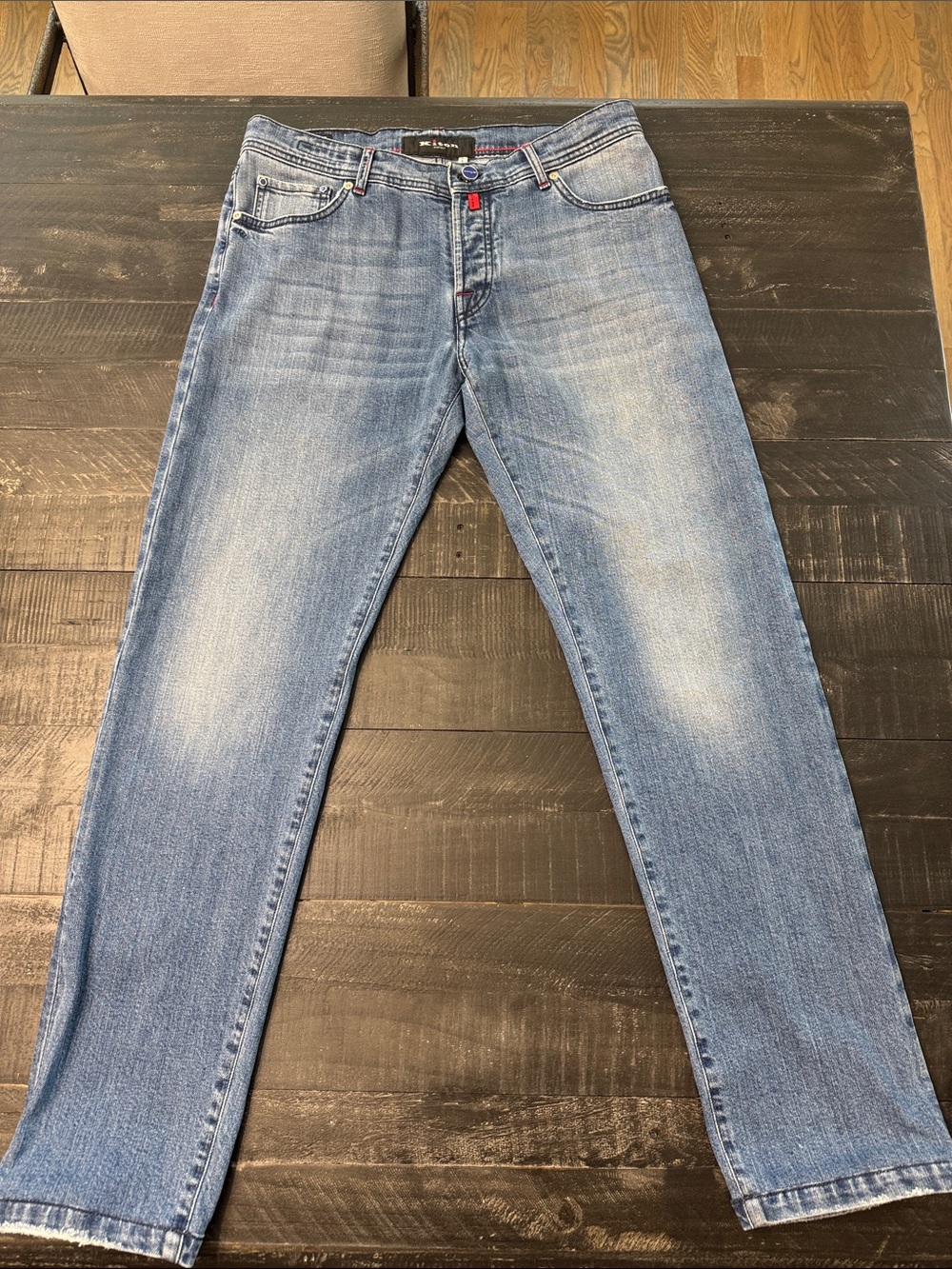 Pristine Kiton Light Blue Men's Slim/Skinny Jeans